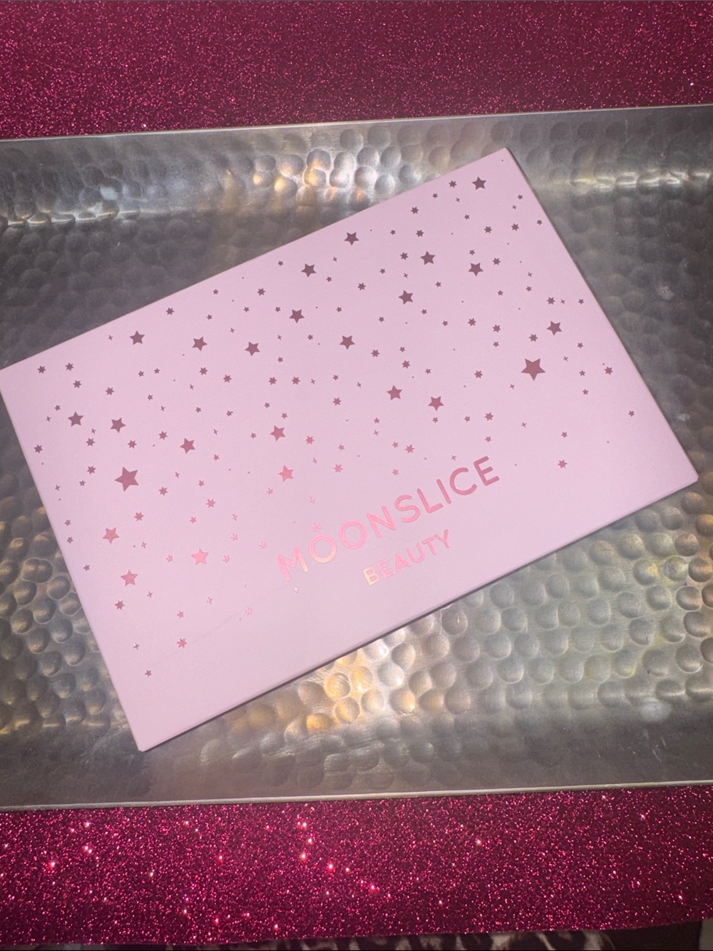 MOONSLICE BEAUTY in celestial crush eyeshadow and press, pigment, pal